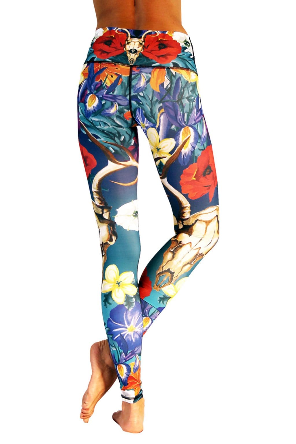 Georgia Printed Yoga Democracy Leggings