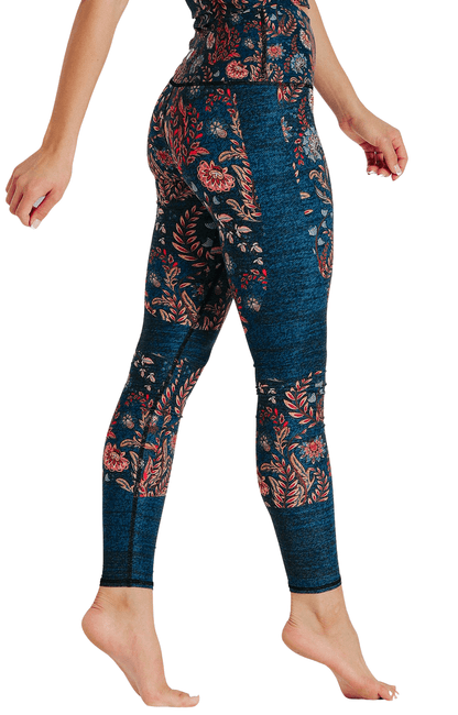 Festival Denim Printed Yoga Democracy Leggings