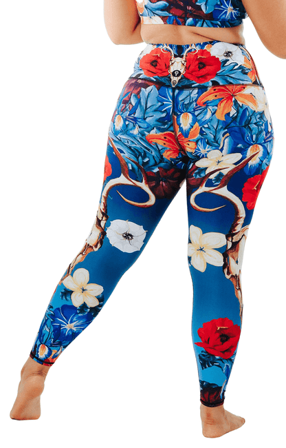 Georgia Printed Yoga Democracy Leggings