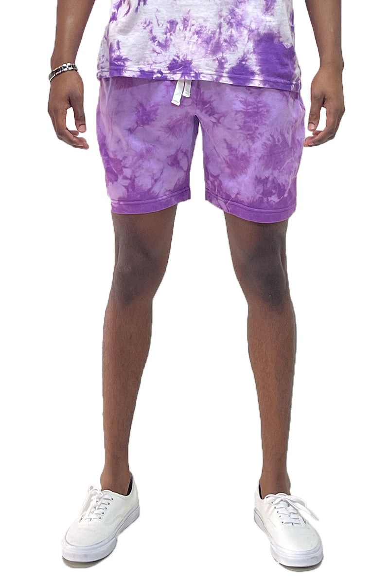 Splash Cotton Tye Dye Sweat Short