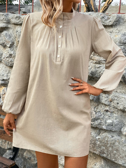 Minimalist Muse Mini Shirt Dress