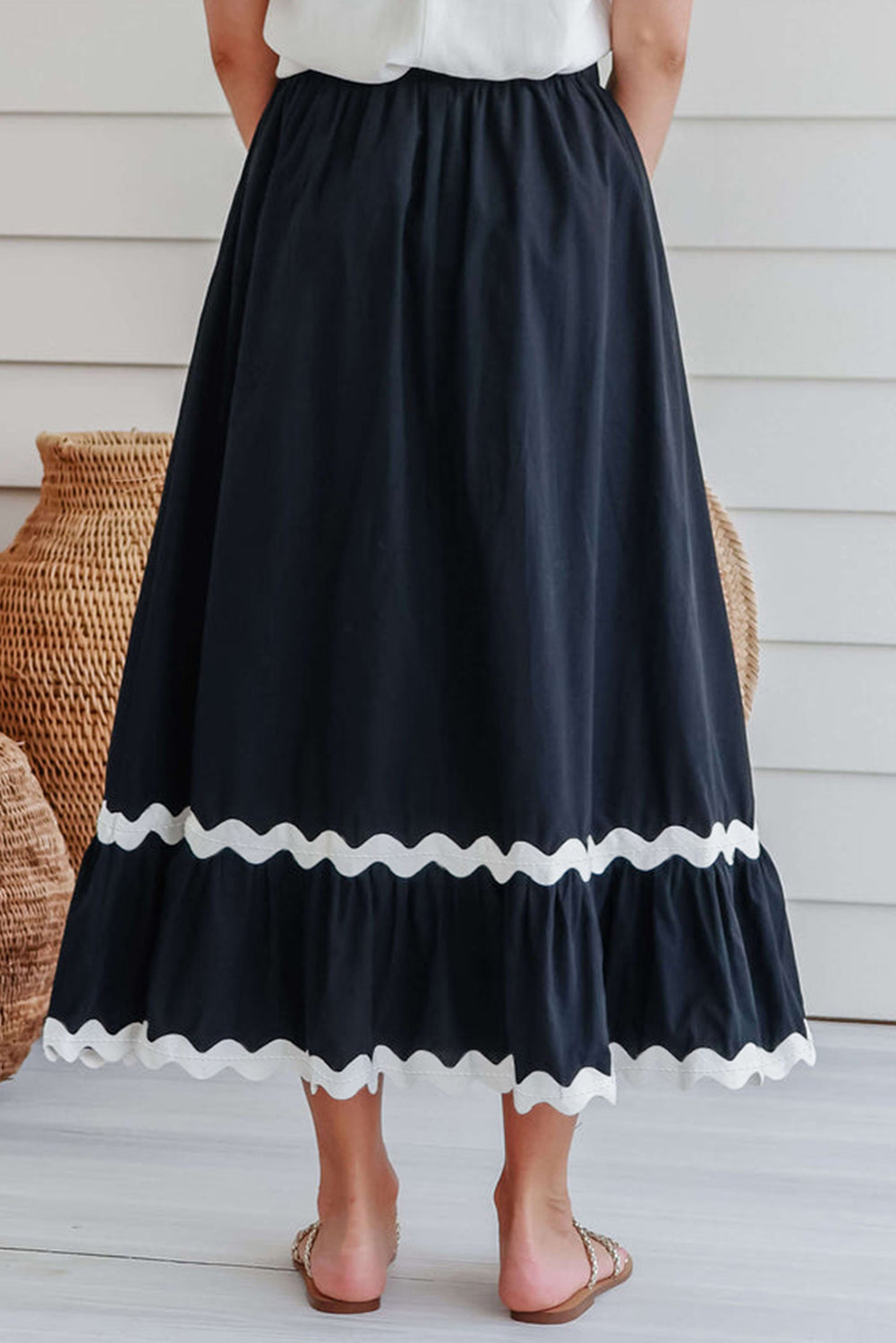 Black Maxi Skirt