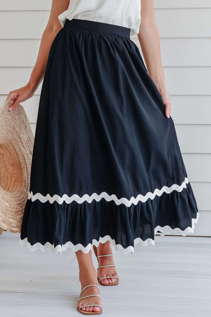 Black Maxi Skirt