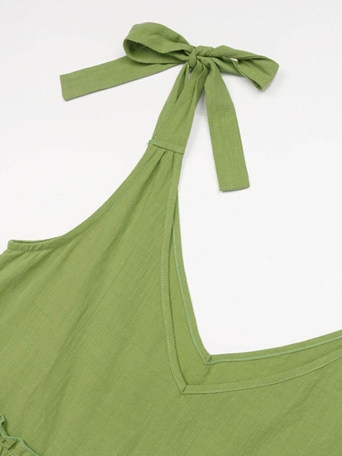 Green Tiered Dress