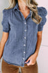 Short Sleeve Chambray Shirt 