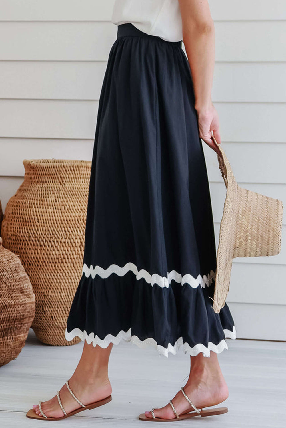 Black Maxi Skirt