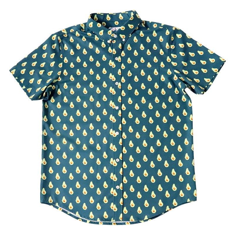 Avocado Recycled Polyester Performance Button Down Bermies Shirts