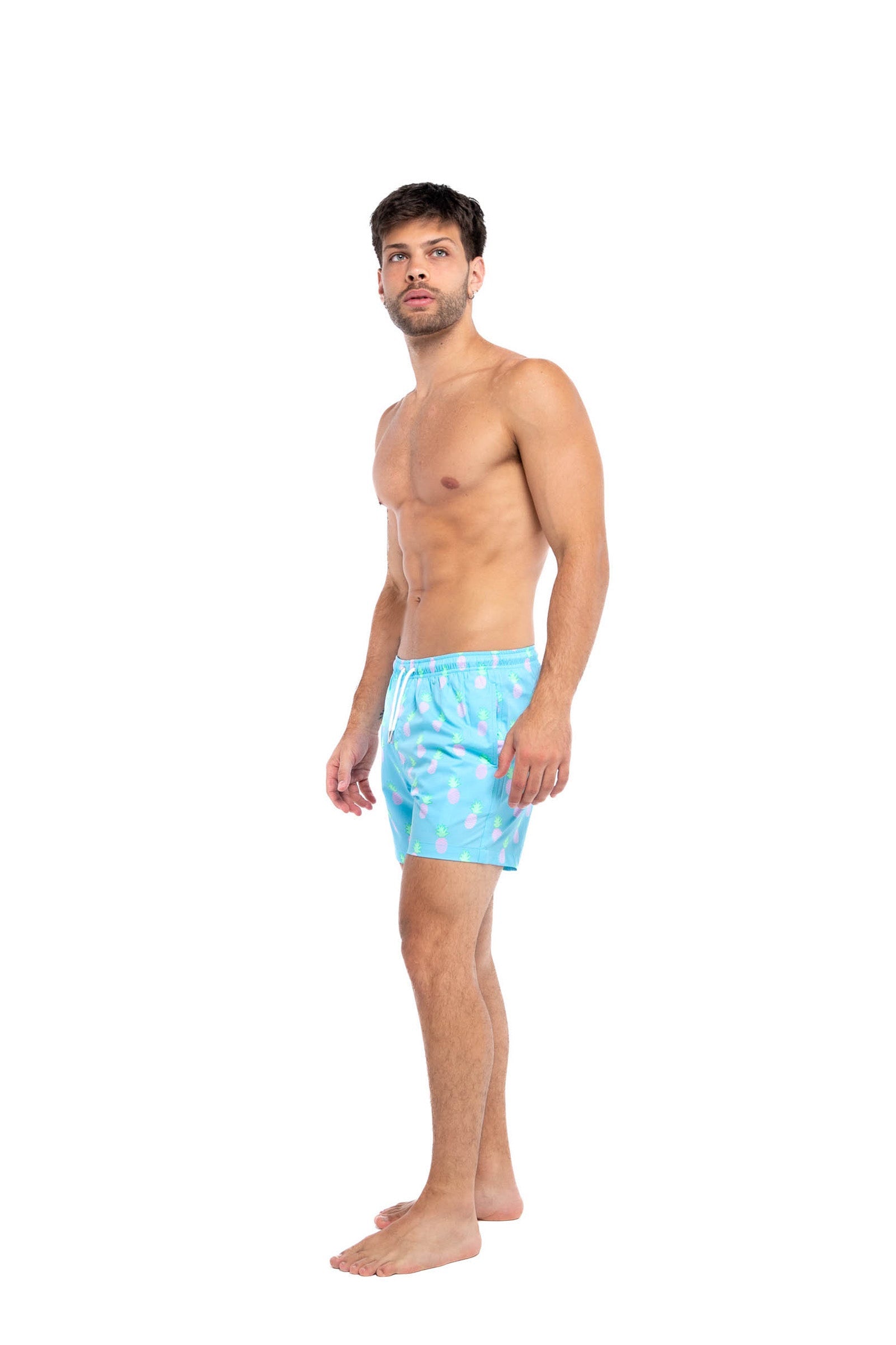 Pineapple Funky 5&quot; Bermies Swim Trunks