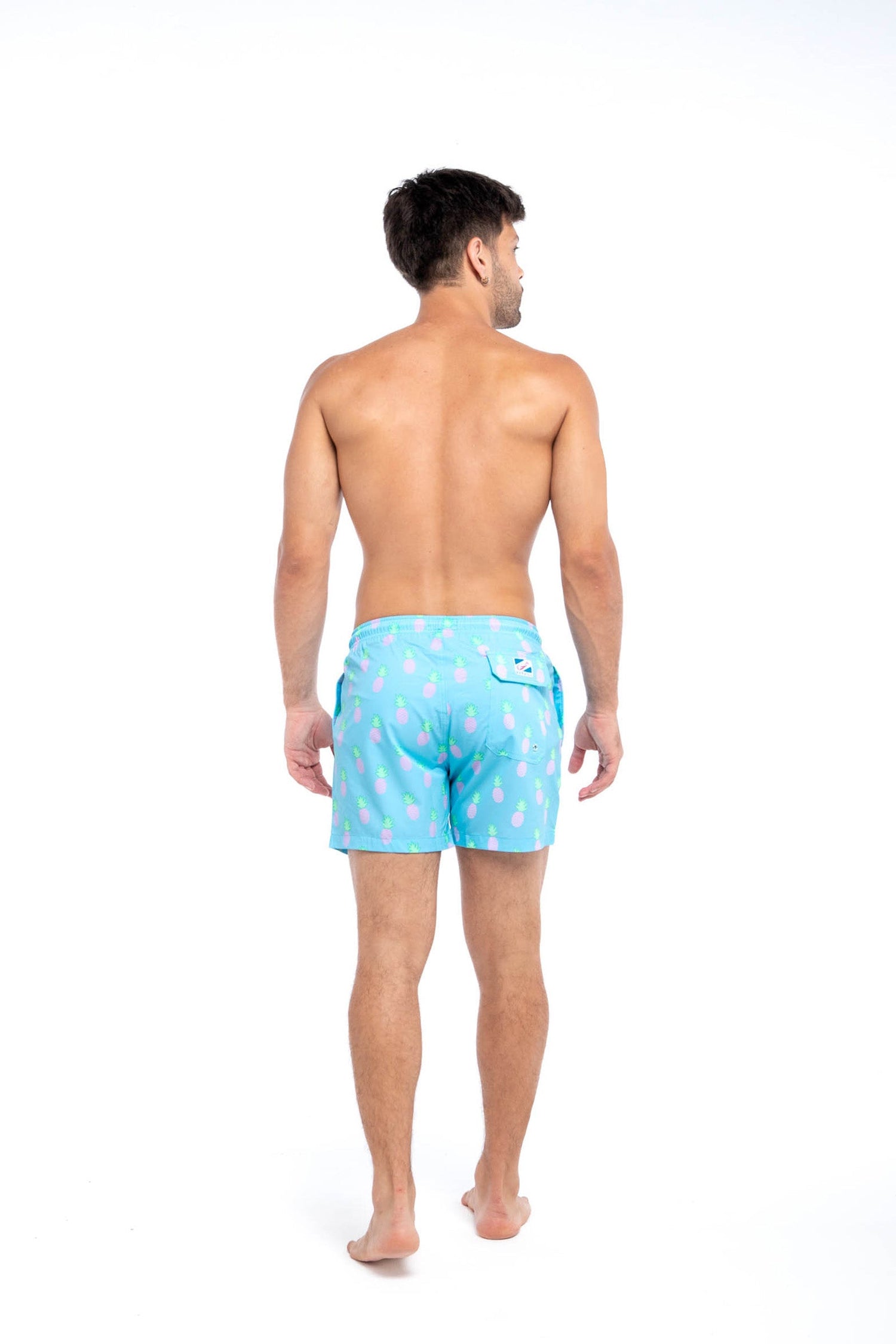 Pineapple Funky 5&quot; Bermies Swim Trunks