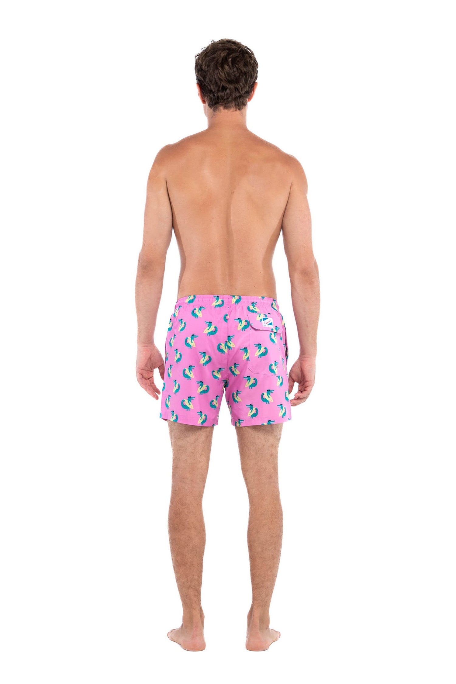 Surfing Crocs 5&quot; Bermies Swim Trunks by Bermies