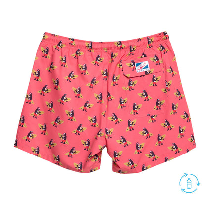 Surfing Monkeys Bermies Swim Trunks