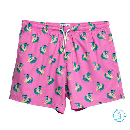 Surfing Crocs 5&quot; Bermies Swim Trunks by Bermies