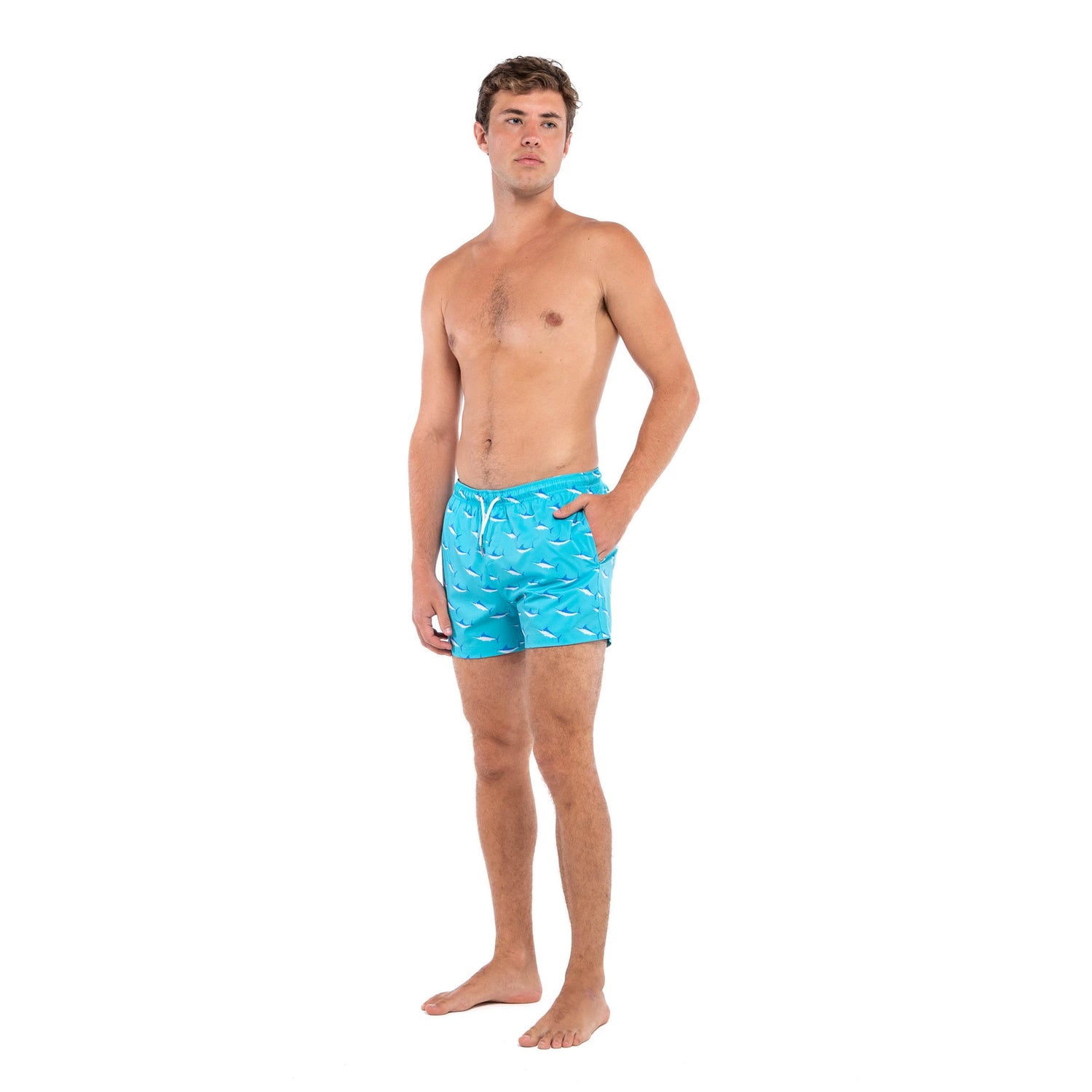 Marlins Swim Trunks by Bermies