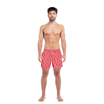 Surfing Monkeys Bermies Swim Trunks