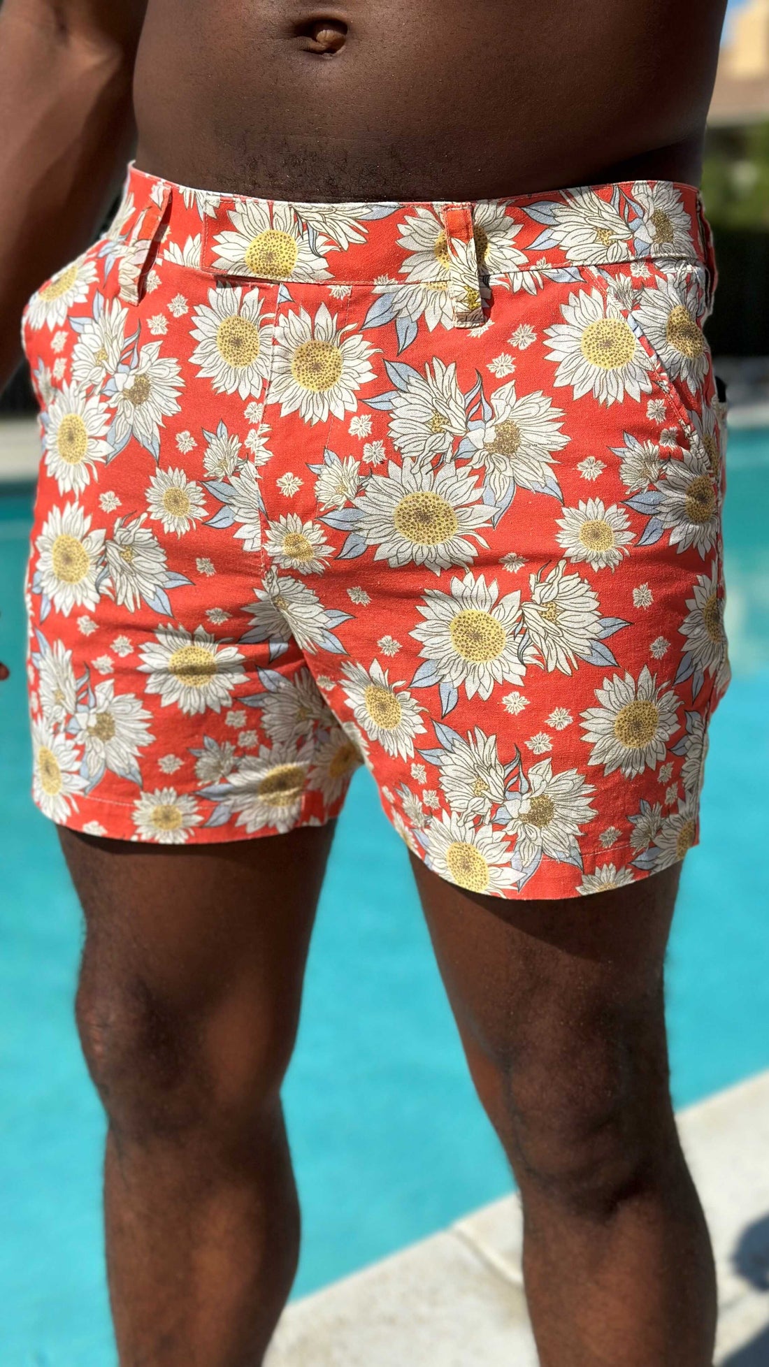 The Caliente 5&quot; Short in Sunflowers Print