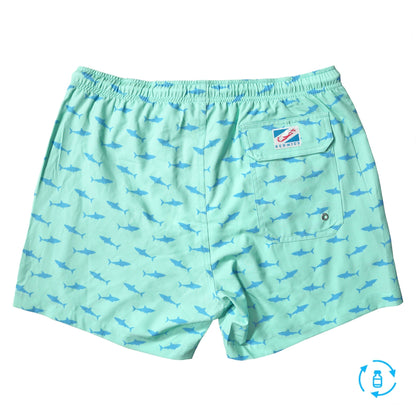 Great White 5&quot; Bermies Swim Trunks