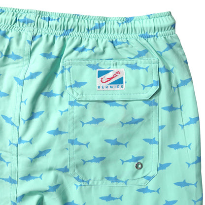 Great White 5&quot; Bermies Swim Trunks