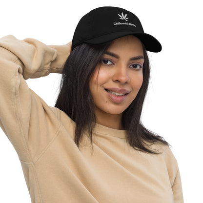 Chill Bro Organic Cotton Black Dad Hat