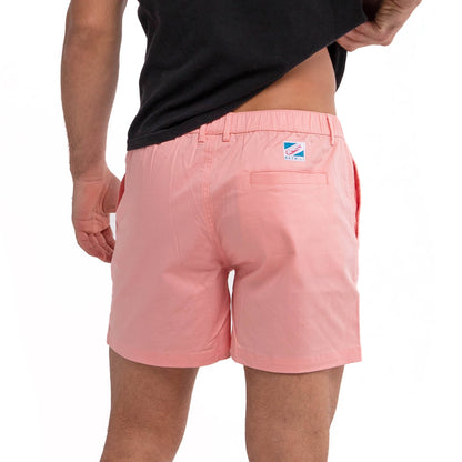 Pink Cotton Shorts by Bermies