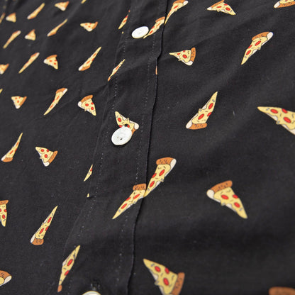 Pizza Cotton Stretch Shirt by Bermies