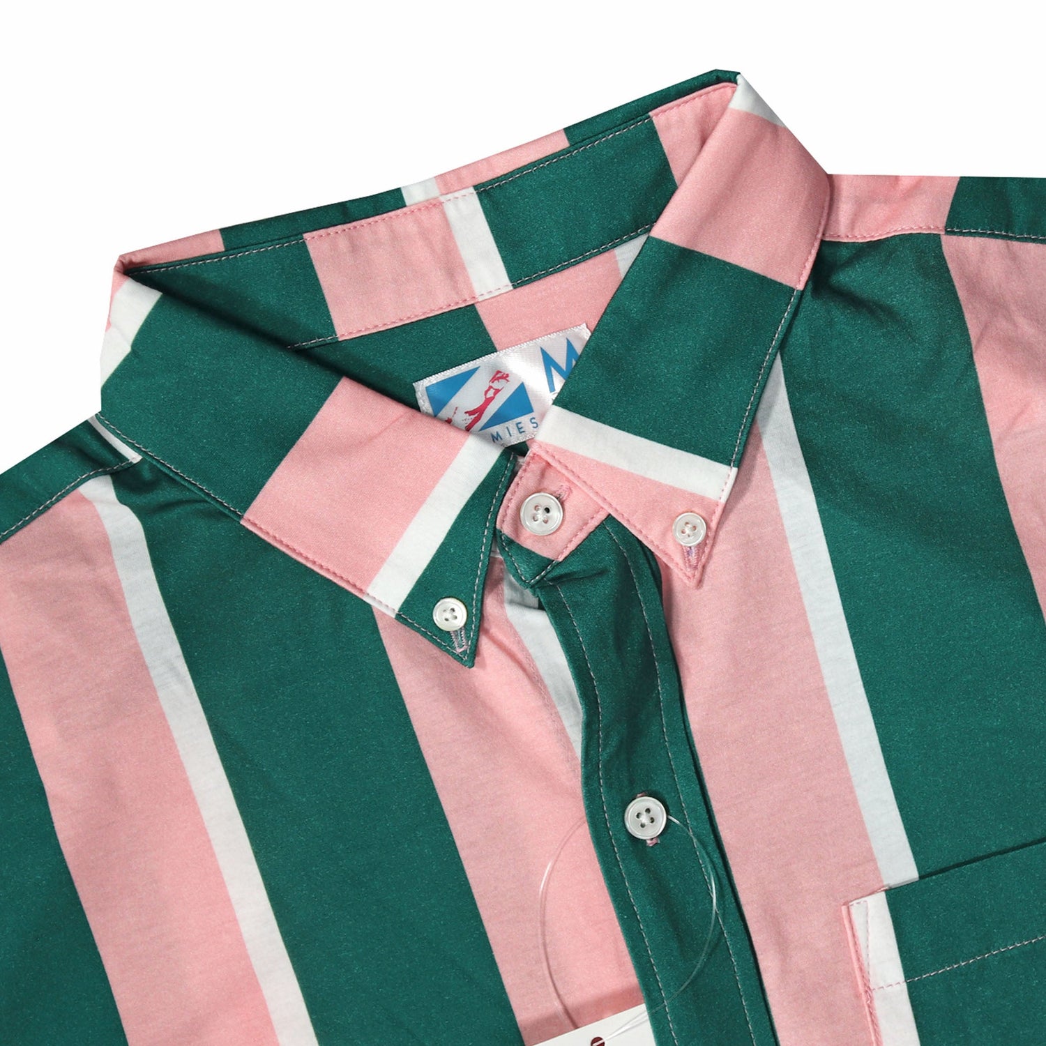 Retro Stripes Cotton Shirt by Bermies